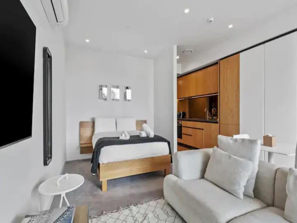 Modern One Bedroom Apartment In Wynyard Quarter Auckland Dış mekan fotoğraf