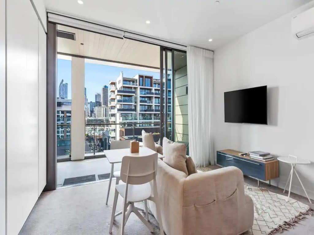 Modern One Bedroom Apartment In Wynyard Quarter Auckland Dış mekan fotoğraf