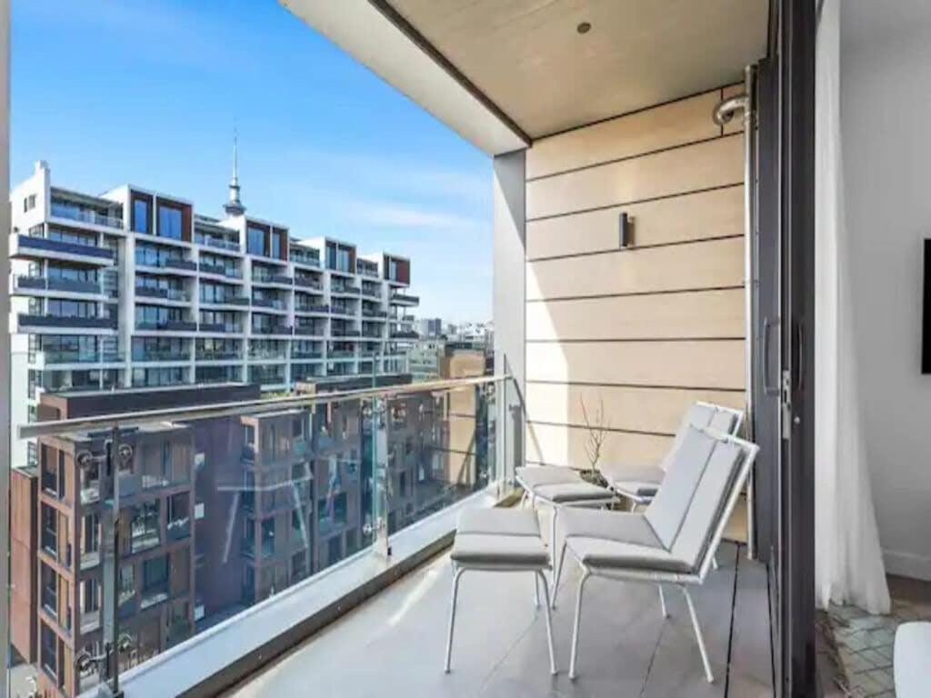 Modern One Bedroom Apartment In Wynyard Quarter Auckland Dış mekan fotoğraf