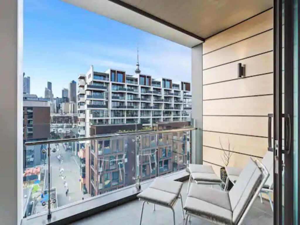 Modern One Bedroom Apartment In Wynyard Quarter Auckland Dış mekan fotoğraf